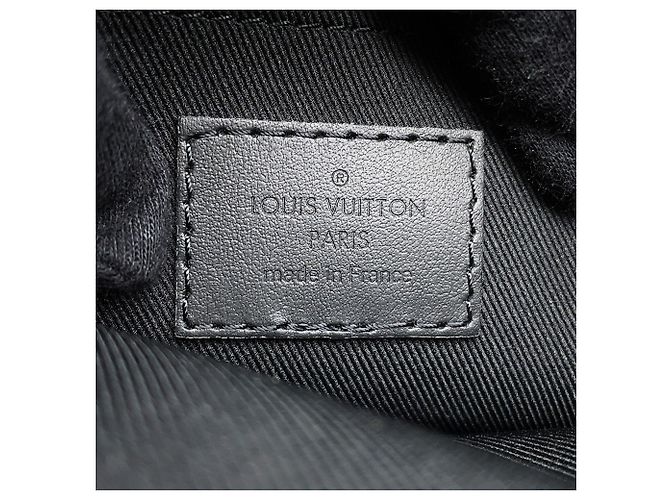Borsa a tracolla Louis Vuitton in pelle nera Nero - vista 13