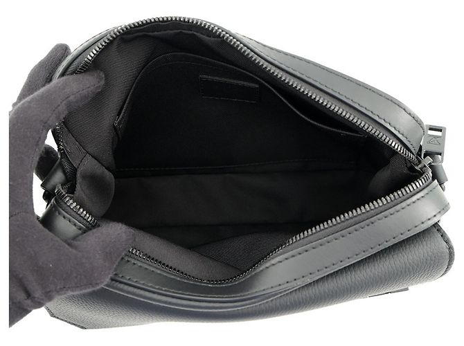 Borsa a tracolla Louis Vuitton in pelle nera Nero - vista 5