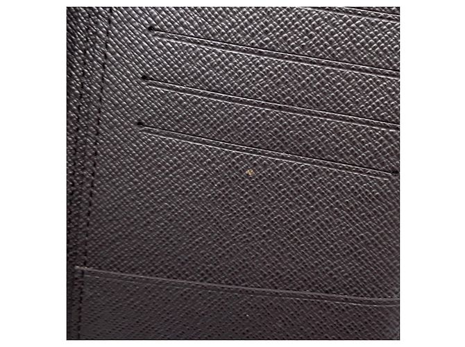 Louis Vuitton Damier Savanna Portefeuille Brazza Long Wallet Marrone - vista 9