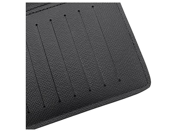 Brazza Cartera larga Louis Vuitton Monogram Eclipse Negro - vista 11