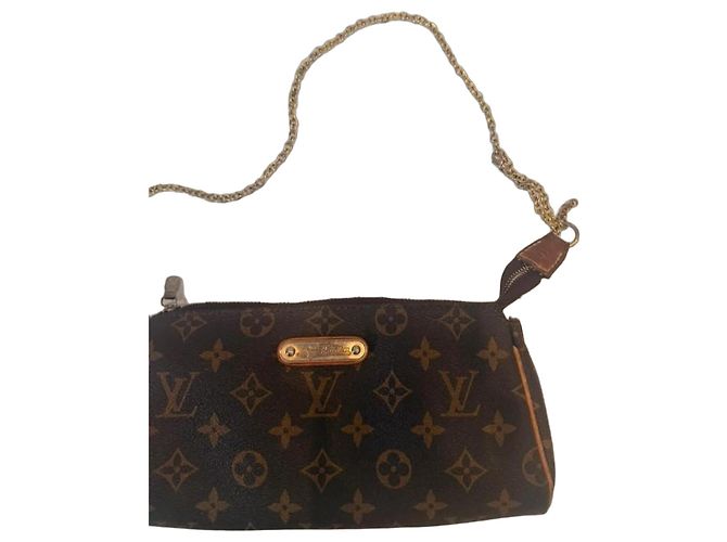 Louis Vuitton Monogram Pochette Felicie Marrone Monogramma - vista 2