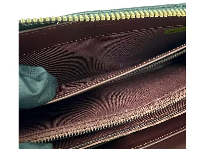 Chanel Matelassé Coco Mark Langbeutel Schwarz - Ansicht 8