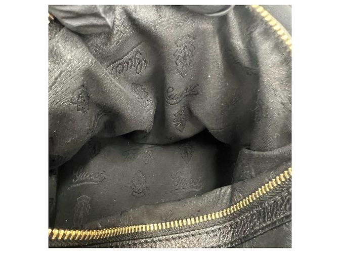 Gucci Charlotte Guccissima Leder-Tote-Bag mit G-Logo Schwarz - Ansicht 10