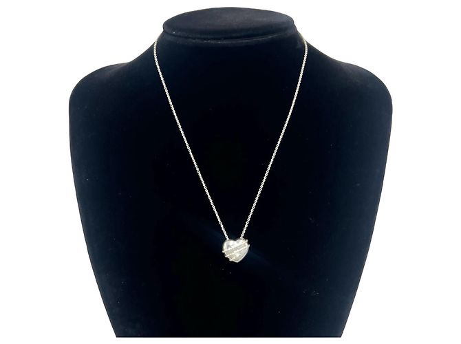 Tiffany & Co Collana Tiffany Vintage Heart Arrow Argento - vista 2