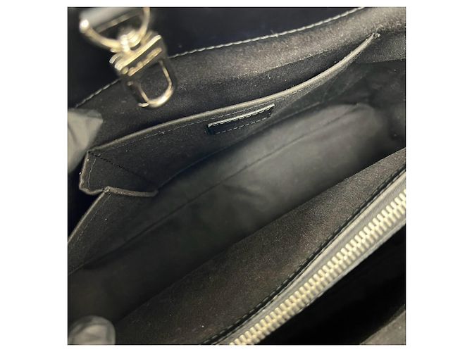 Borsa a mano Louis Vuitton Passy PM in pelle nera Nero - vista 9