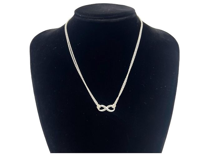 Tiffany & Co Collana Tiffany Vintage Infinity Argento - vista 2