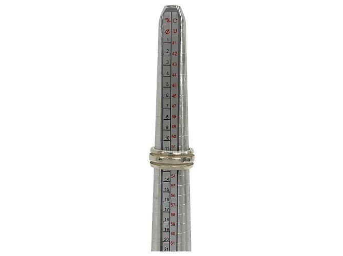 Tiffany & Co Anillo Tiffany Vintage Grooved Double Line Plata - vista 7