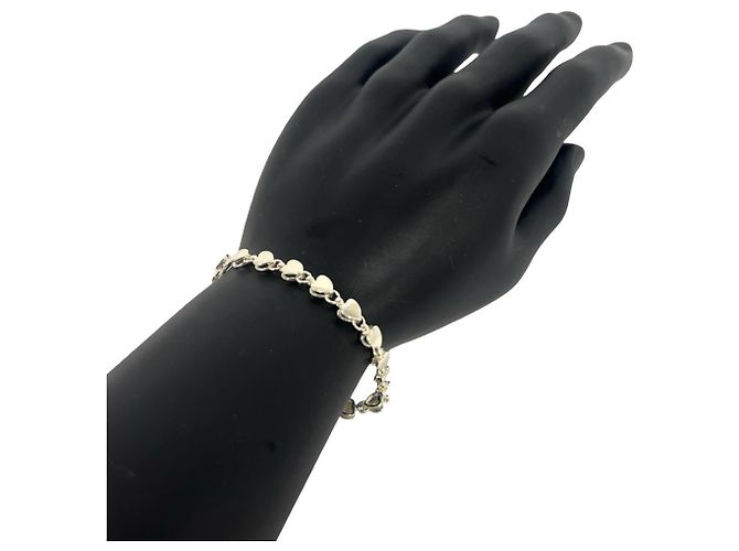 Tiffany & Co Bracciale Tiffany Vintage Puff Heart Argento - vista 2