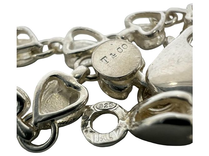 Tiffany & Co Bracciale Tiffany Vintage Puff Heart Argento - vista 3