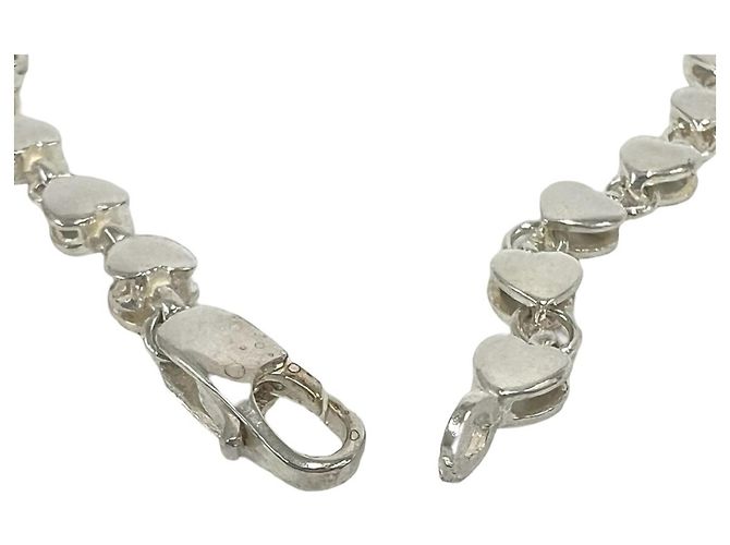 Tiffany & Co Bracciale Tiffany Vintage Puff Heart Argento - vista 4