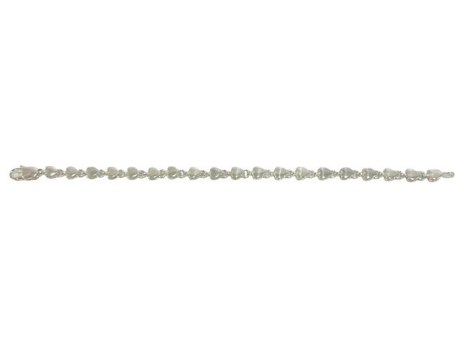 Tiffany & Co Bracciale Tiffany Vintage Puff Heart Argento - vista 5