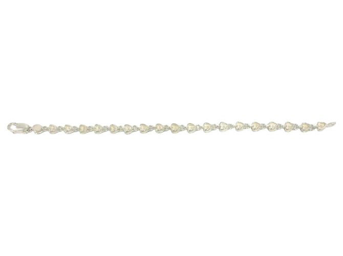 Tiffany & Co Bracciale Tiffany Vintage Puff Heart Argento - vista 6