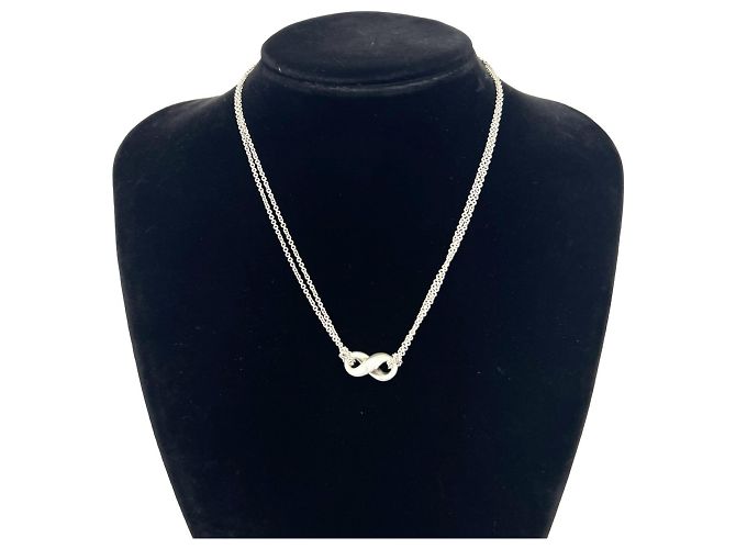 Tiffany & Co Collana Tiffany Vintage Infinity Argento - vista 2