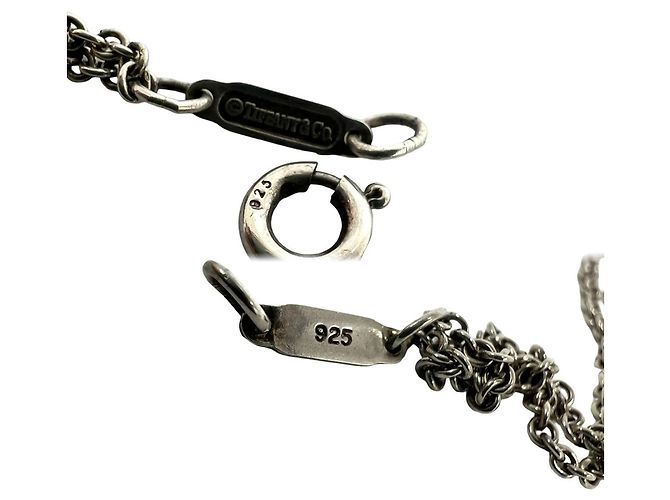 Tiffany & Co Collana Tiffany Vintage Infinity Argento - vista 3