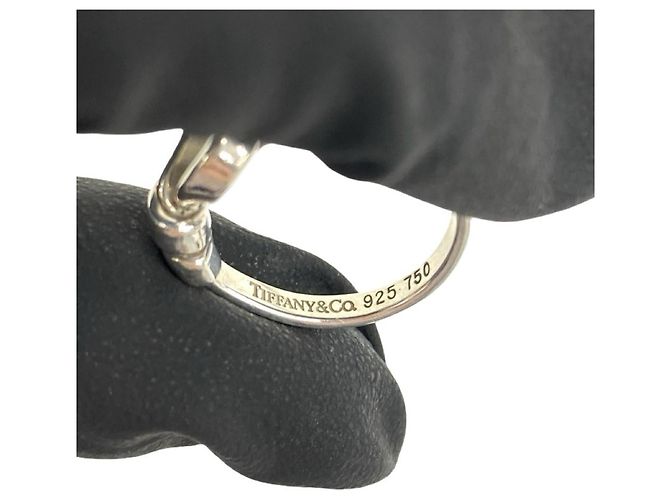 Tiffany & Co Tiffany Vintage Hook & Eye Ring Silber Golden - Ansicht 3