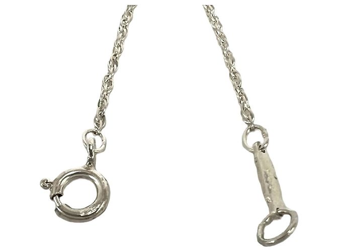 Tiffany & Co Collana Tiffany Vintage Triple Ribbon Argento D'oro - vista 5