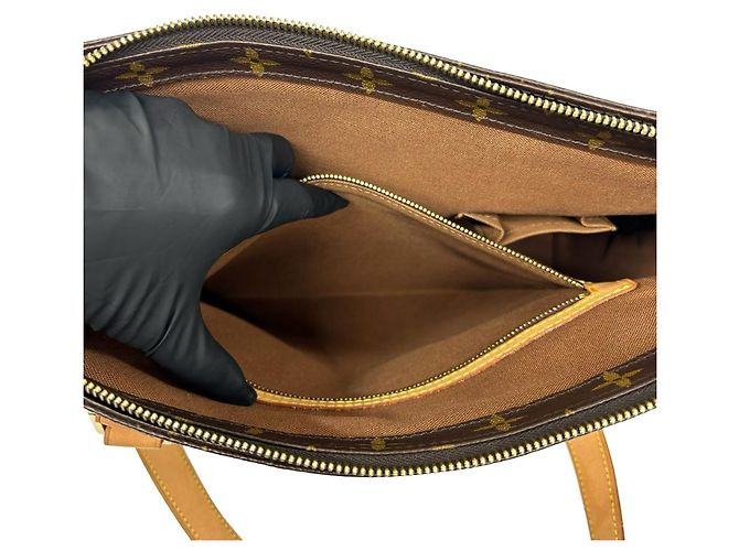 Borsa Cabas Mezzo Louis Vuitton Marrone - vista 10