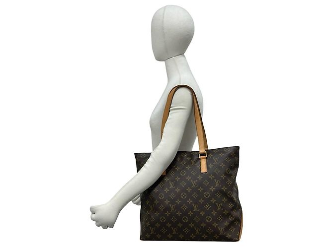 Borsa Cabas Mezzo Louis Vuitton Marrone - vista 2