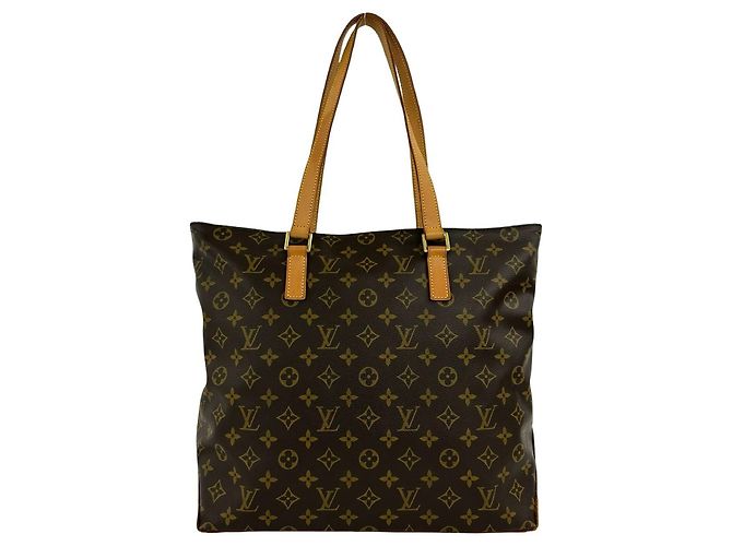 Borsa Cabas Mezzo Louis Vuitton Marrone - vista 3