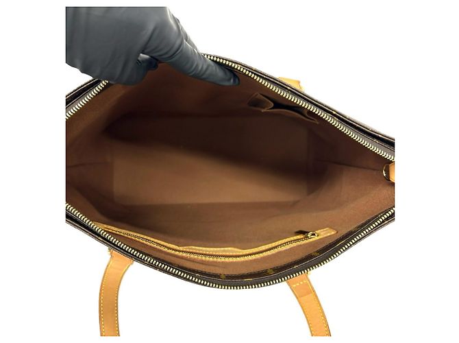 Borsa Cabas Mezzo Louis Vuitton Marrone - vista 9