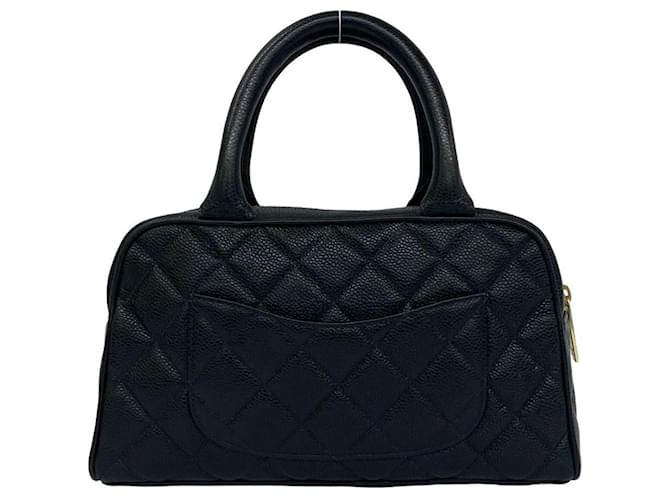 Borsa Mini Boston Chanel Nera Nero - vista 3