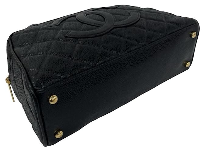 Borsa Mini Boston Chanel Nera Nero - vista 7