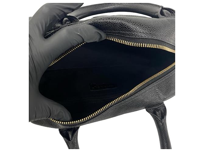 Borsa Mini Boston Chanel Nera Nero - vista 9