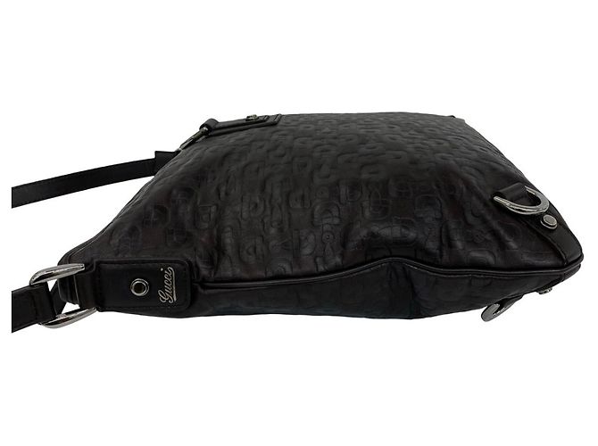 Borsa a tracolla Gucci Abbey in pelle Marrone - vista 5