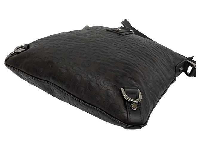 Borsa a tracolla Gucci Abbey in pelle Marrone - vista 8