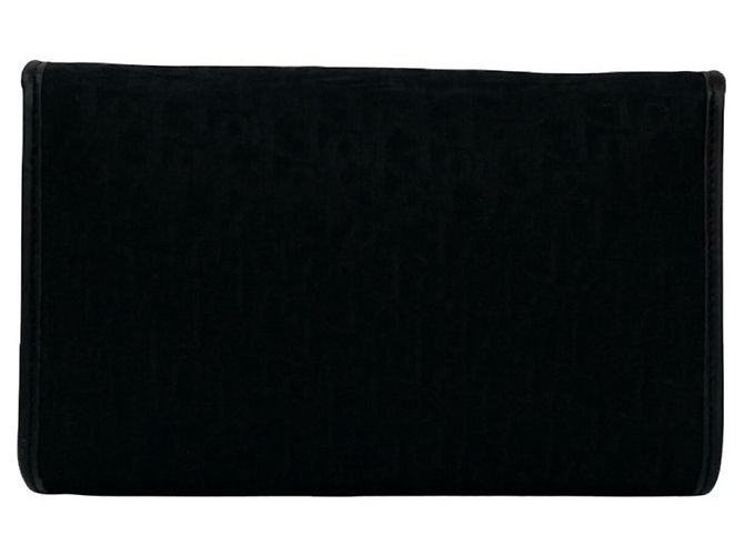 Borsa a tracolla Christian Dior in tela e pelle nera Nero - vista 3