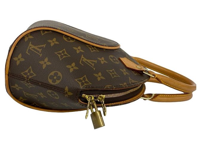 Louis Vuitton Vintage Ellipse PM Monogram Handtasche Braun - Ansicht 6