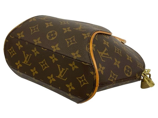 Louis Vuitton Vintage Ellipse PM Monogram Handtasche Braun - Ansicht 8