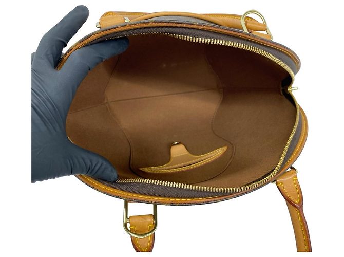 Louis Vuitton Vintage Ellipse PM Monogram Handtasche Braun - Ansicht 9