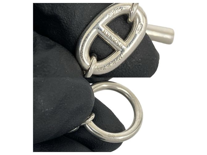 Hermès Collana HERMES Chaine d'Ancre Farandole Argento - vista 3
