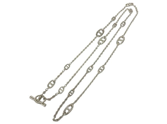 Hermès Collana HERMES Chaine d'Ancre Farandole Argento - vista 6