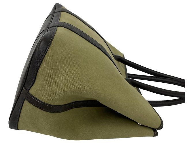 Hermès Borsa a mano Hermes Garden Party PM Marrone Cachi - vista 6