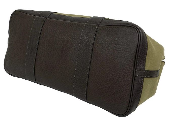 Hermès Borsa a mano Hermes Garden Party PM Marrone Cachi - vista 8