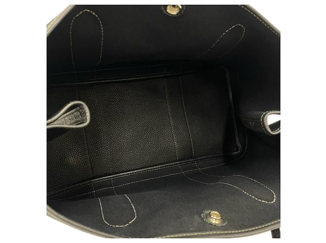 Hermès Borsa Tote Hermes Garden Party PM Nero - vista 9