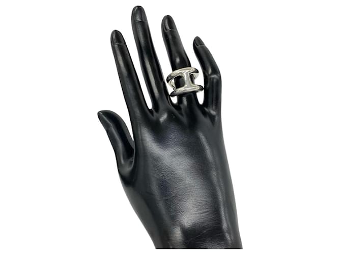 Ring Hermès Anello HERMES Osmo's GM in Argento 925 - vista 2