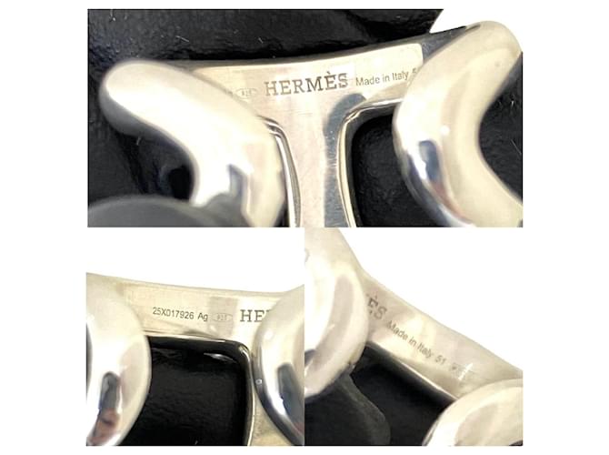 Ring Hermès Anello HERMES Osmo's GM in Argento 925 - vista 3