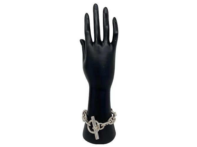 Hermès HERMES Chaine d'Ancre GM 11-Link Charm Bracelet Argento - vista 2