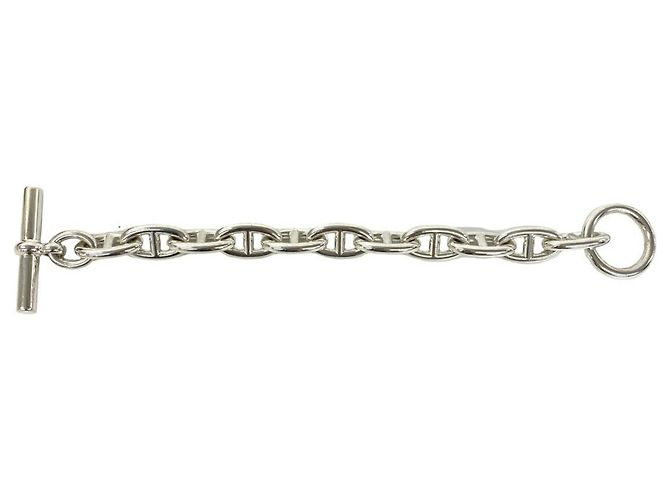 Hermès HERMES Chaine d'Ancre GM 11-Link Charm Bracelet Argento - vista 6