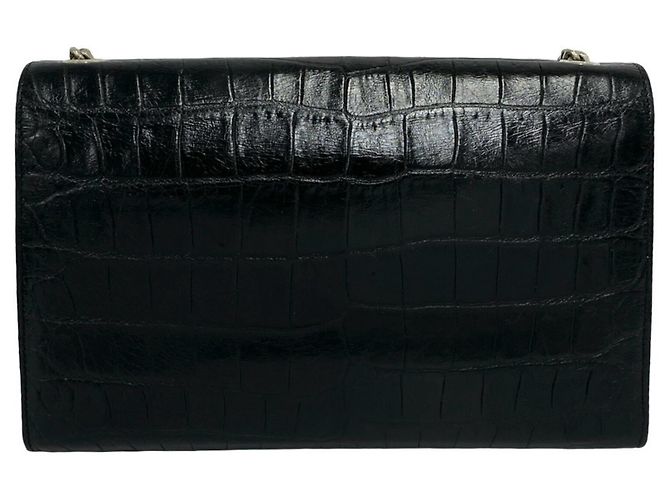 Borsa a tracolla Pouch in pelle Yves Saint Laurent Nero - vista 3