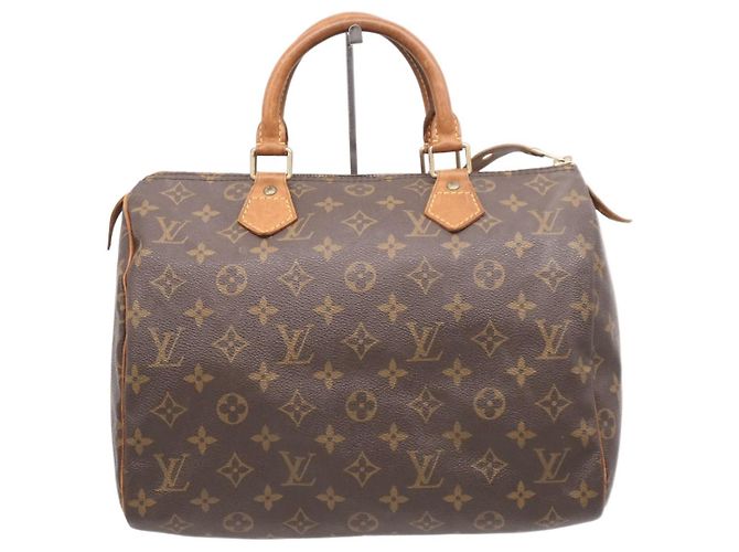 Louis Vuitton Speedy 30 Monogram Canvas Marrone - vista 2
