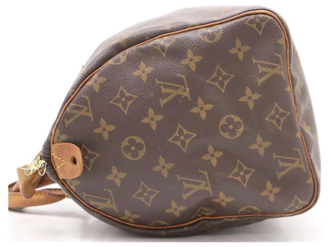 Louis Vuitton Speedy 30 Monogram Canvas Marrone - vista 3