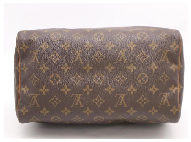 Louis Vuitton Speedy 30 Monogram Canvas Marrone - vista 4