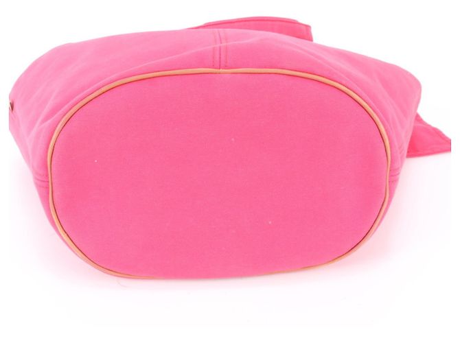 Hermès Hermes Panier de Plage PM Leather Tote Bag Rosa - vista 5