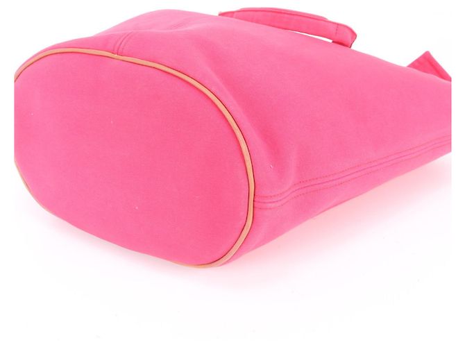 Hermès Hermes Panier de Plage PM Leather Tote Bag Rosa - vista 6