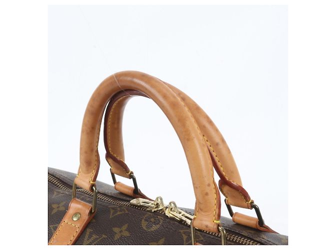 Borsa Boston Louis Vuitton Monogram Keepall 50 Marrone - vista 2