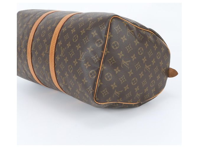 Borsa Boston Louis Vuitton Monogram Keepall 50 Marrone - vista 4